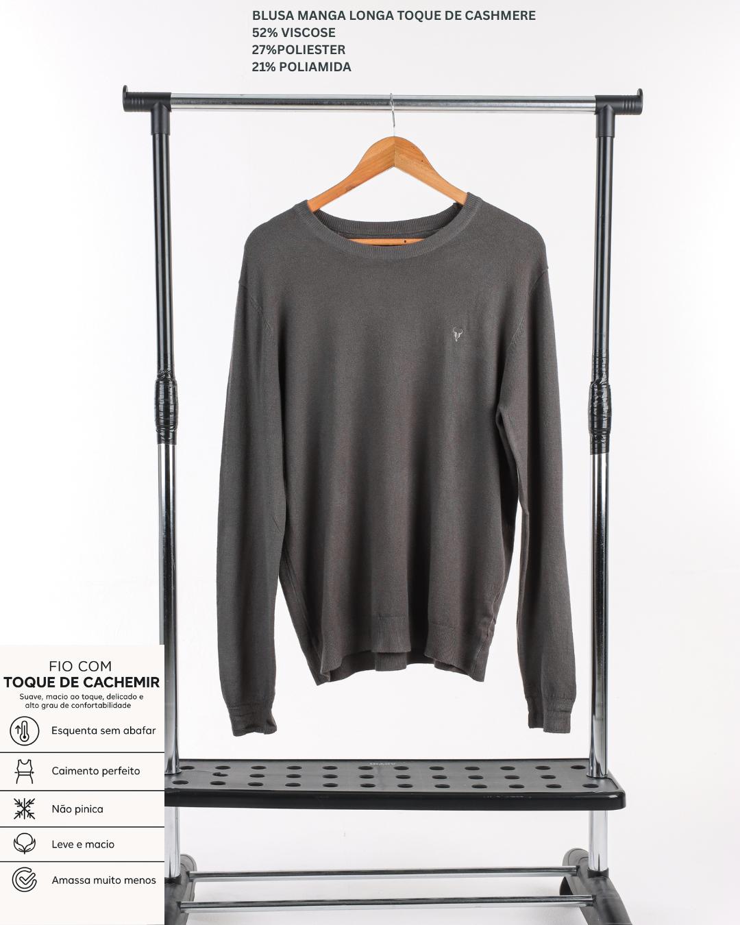 BLUSA TORO TOQUE DE CASHMERE CHUMBO