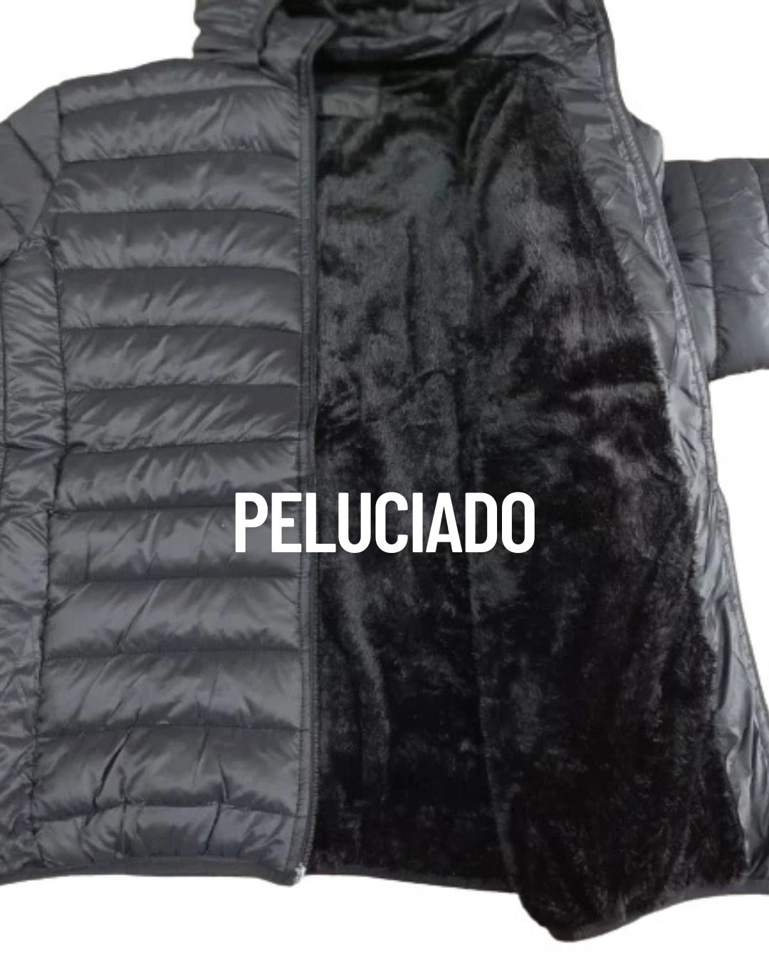 Jaqueta TORO Puffer capuz destacável