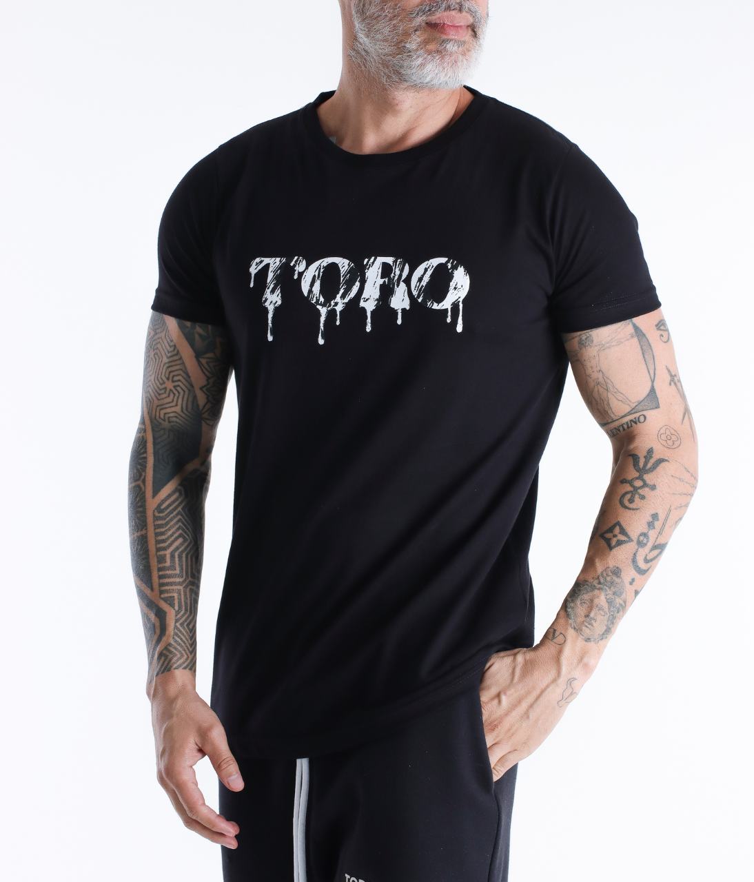 T-shirt Toro Wet Paint Black Gray