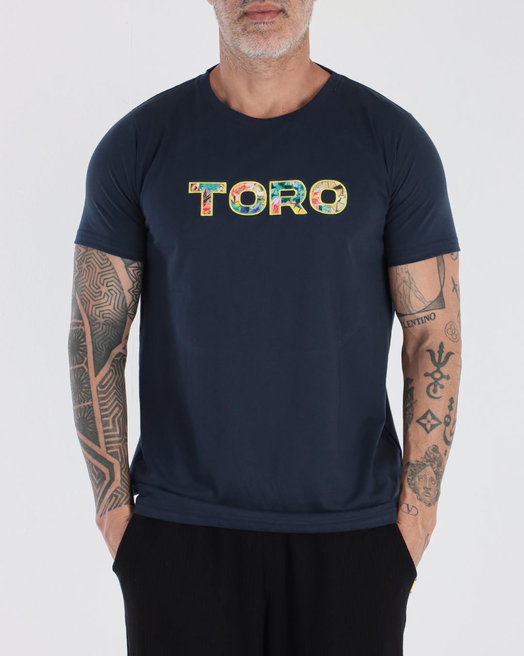 T-shirt Toro BARCELONA marinho