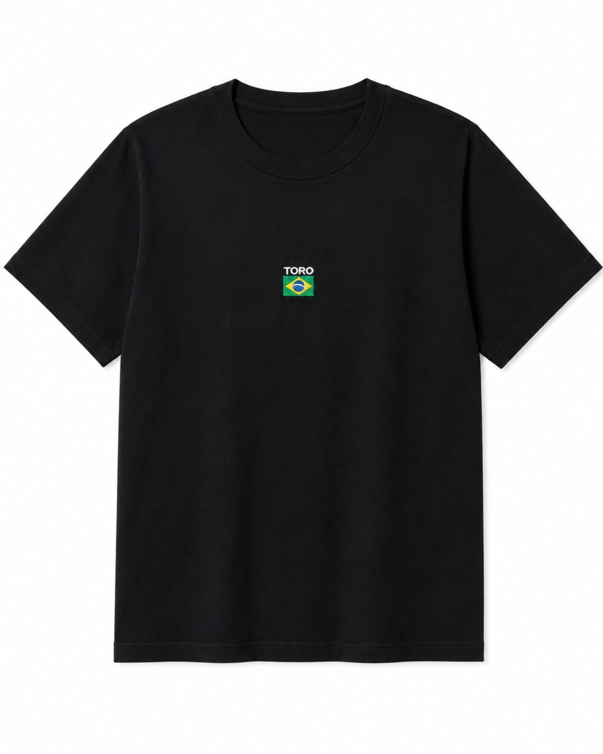 T-Shirt Toro  Black Over BRASIL 26