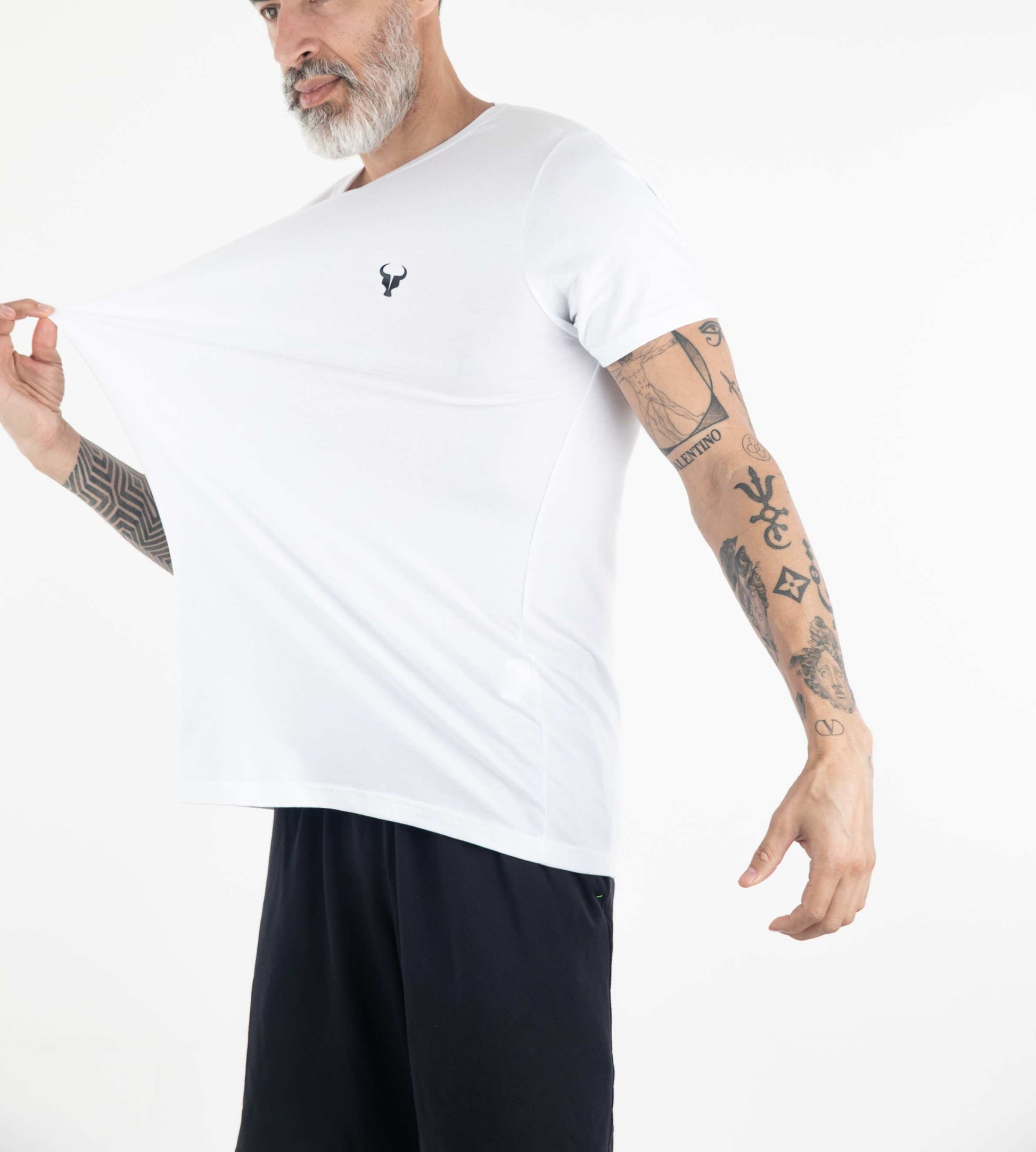 T-shirt Fio Egípcio Basic white