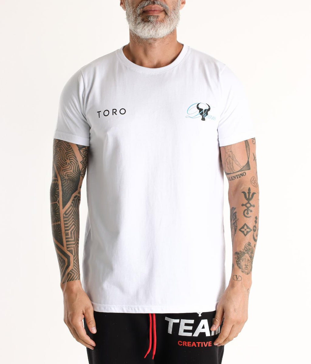 T-shirt Toro Dream White Blue