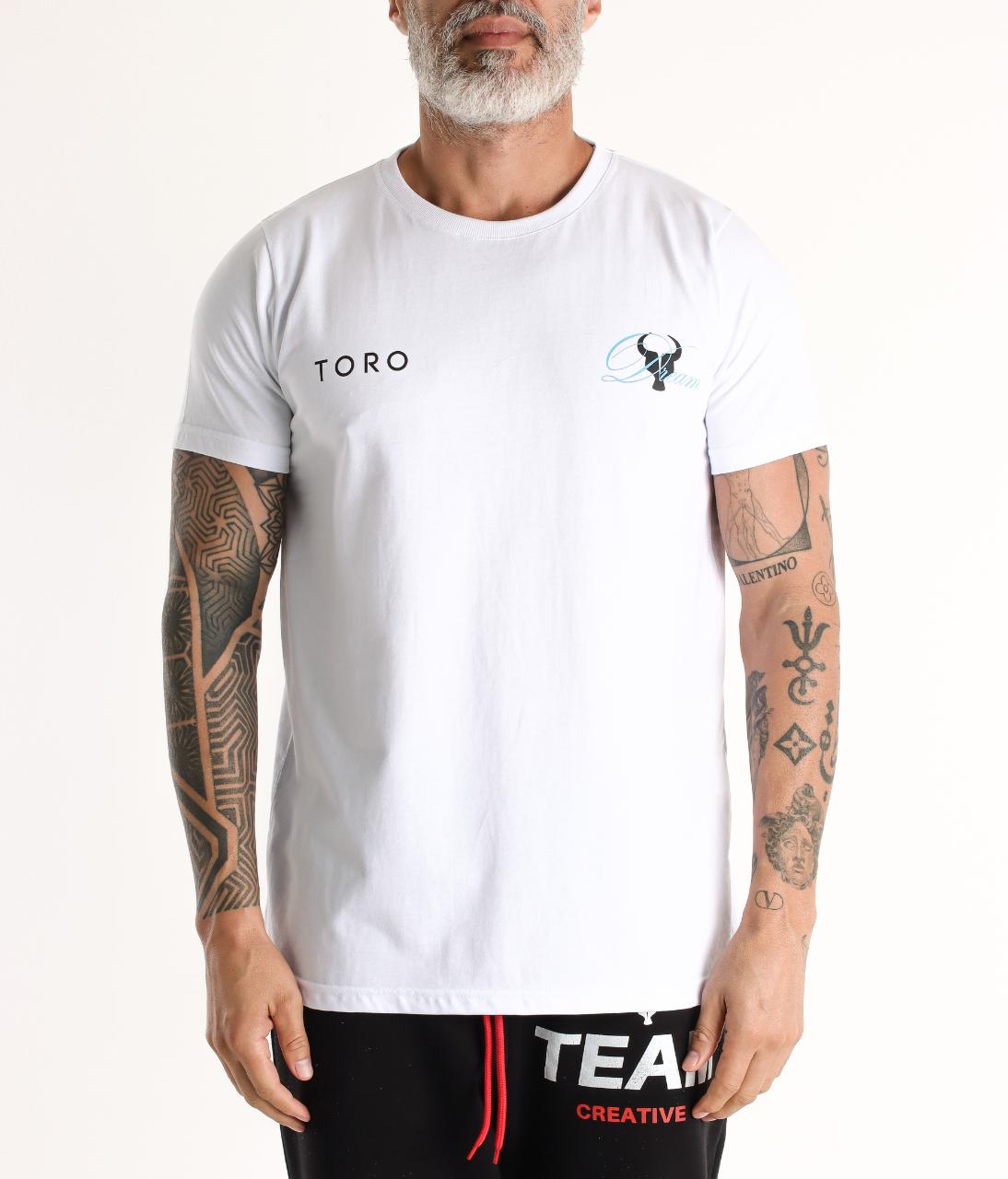 T-shirt Toro Dream White Blue