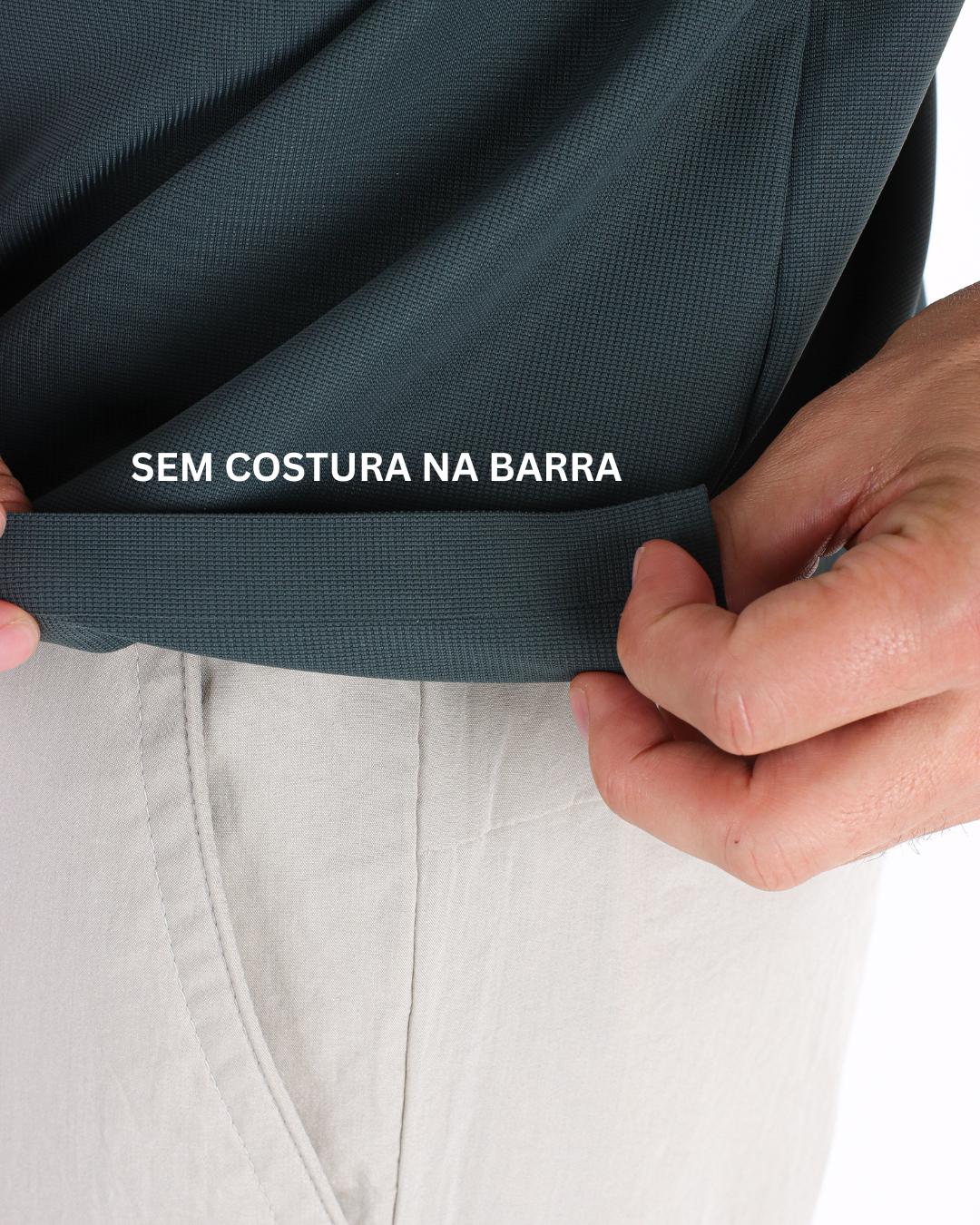 CAMISA POLO TORO TECH ZIPER VERDE PETROLEO POLIAMIDA