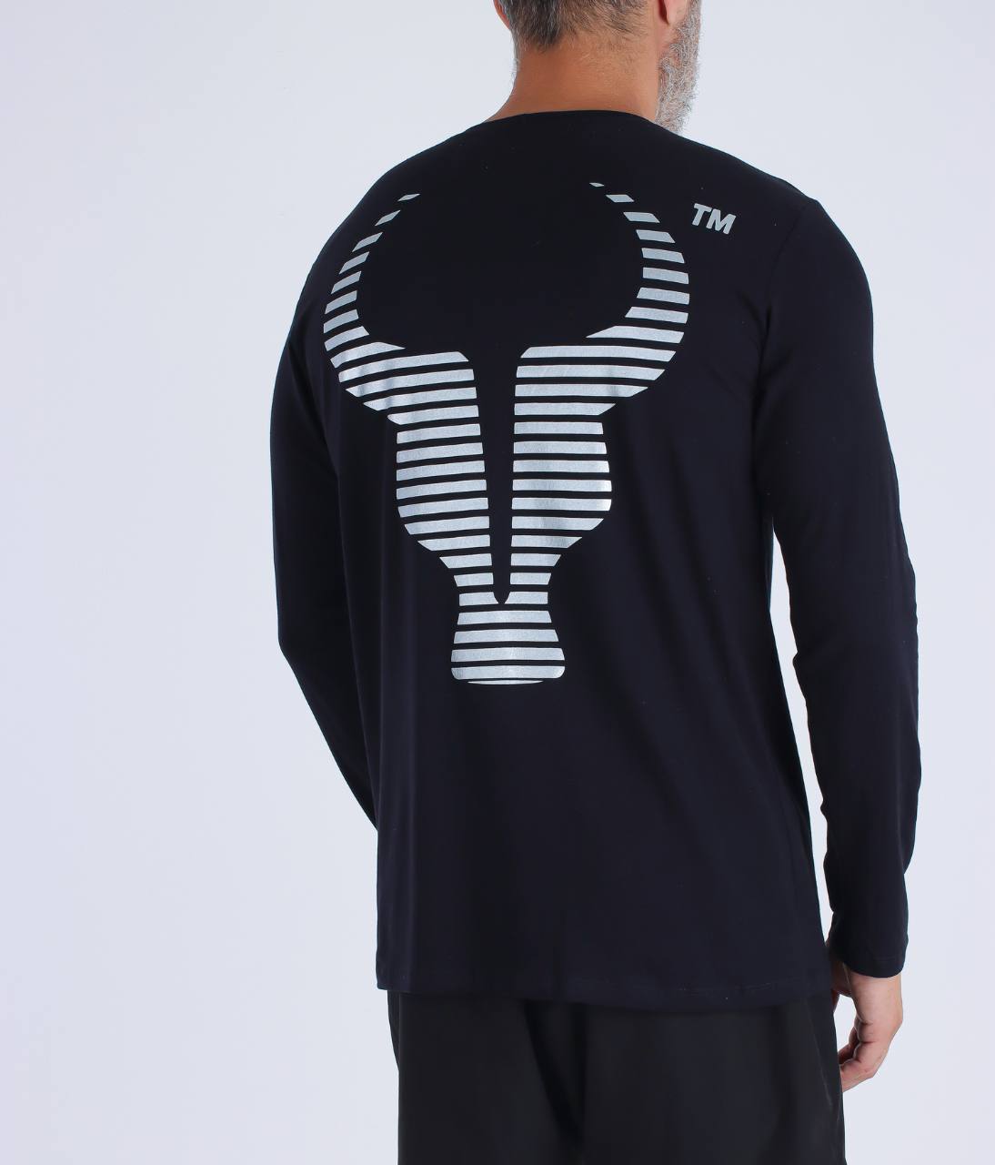 T-shirt M/L Toro Future Prata fio egípcio Black