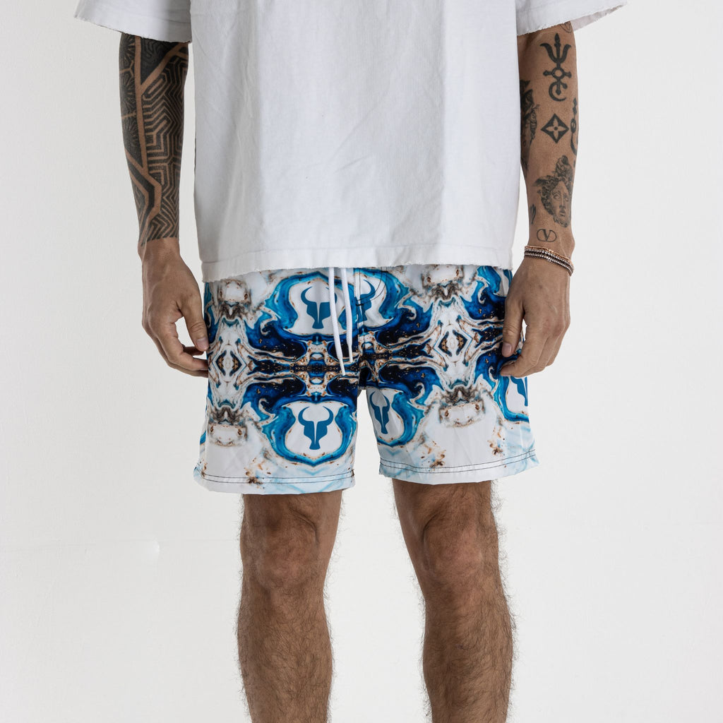Short Toro Masculino Marble Azure