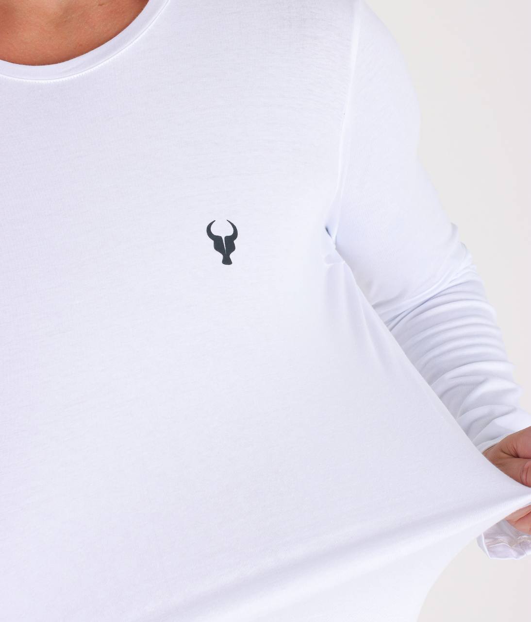 T-shirt M/L Toro Básica fio egípcio White