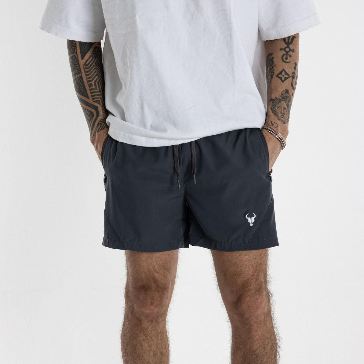 Short Toro Masculino HYBRID Chumbo c/ forro e zíper