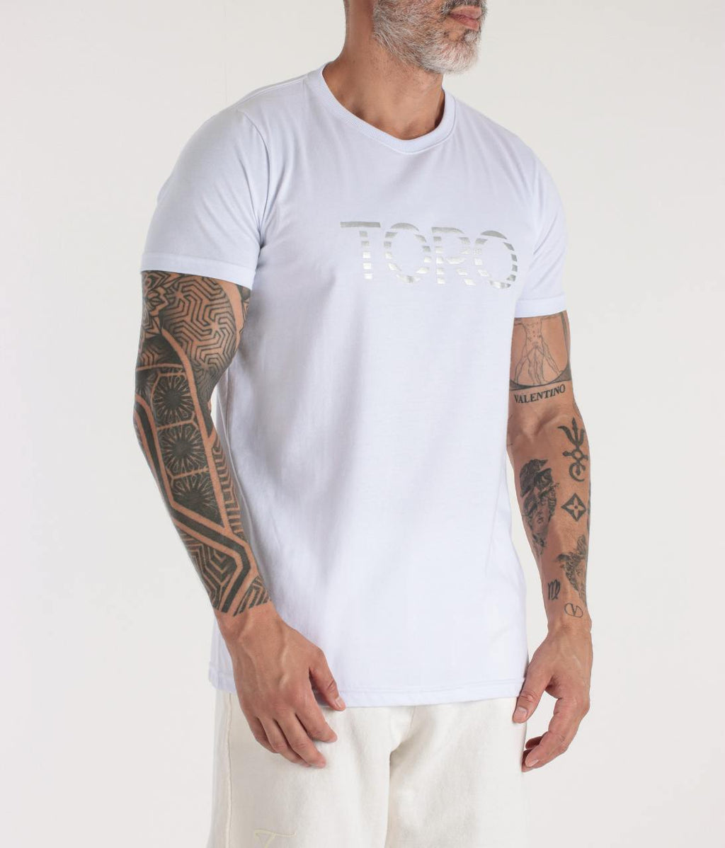 T-shirt Toro Branca Future Silver