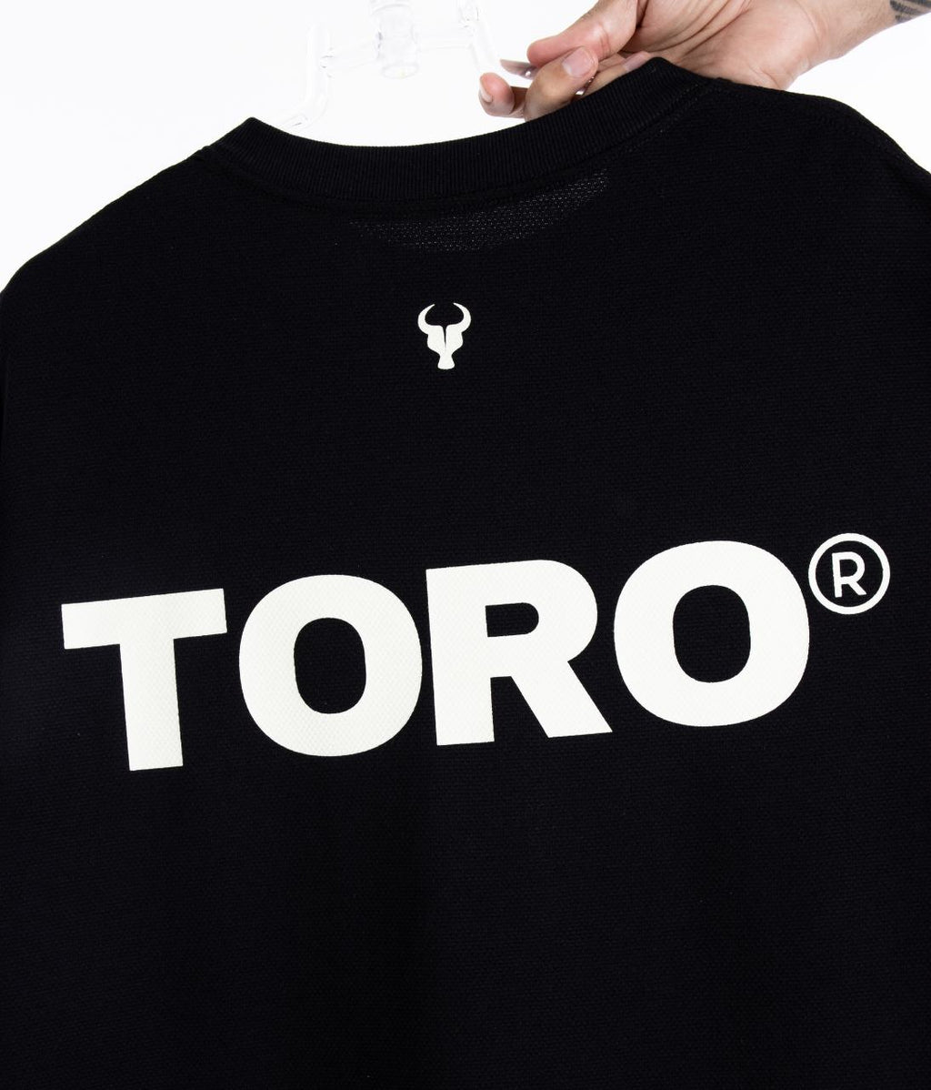 T-shirt Toro Clothing Over Born To Lift black
