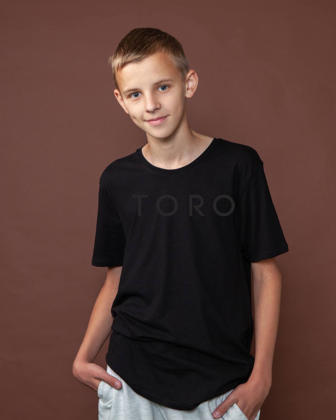 T-shirt Toro Kids Splash Black