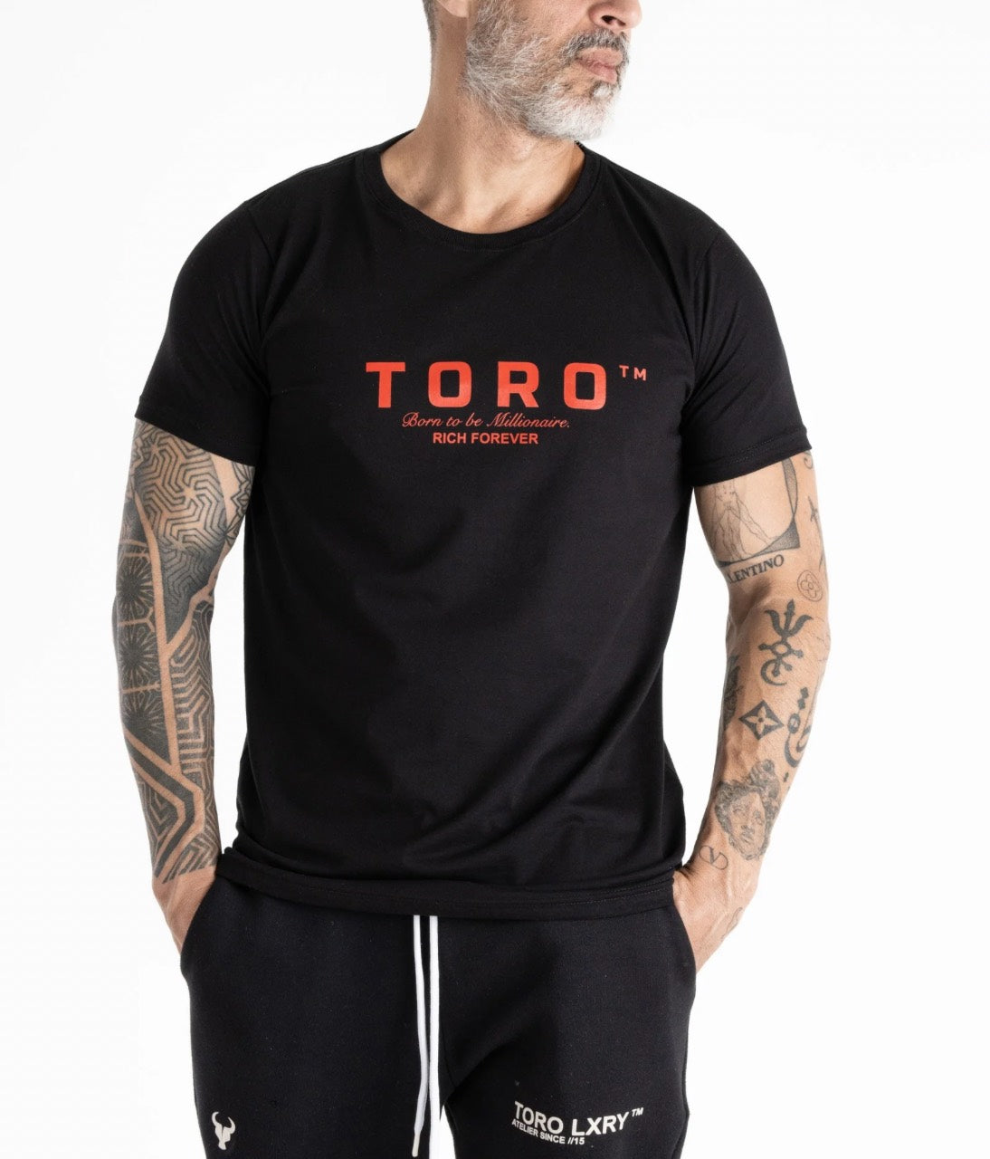 T-shirt Toro Marble Red