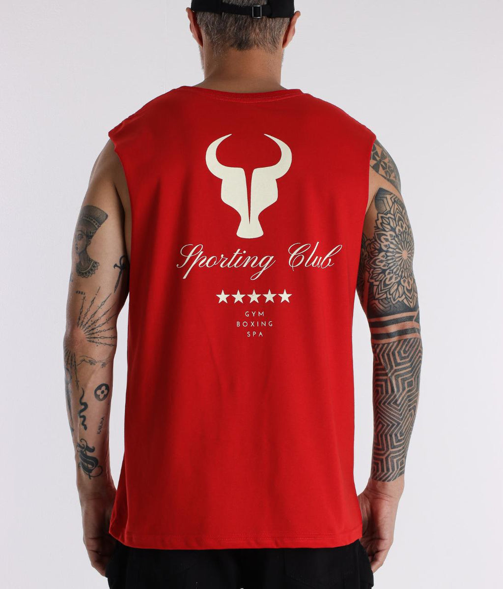 T-Shirt S/M Toro Sporting Club Vermelha