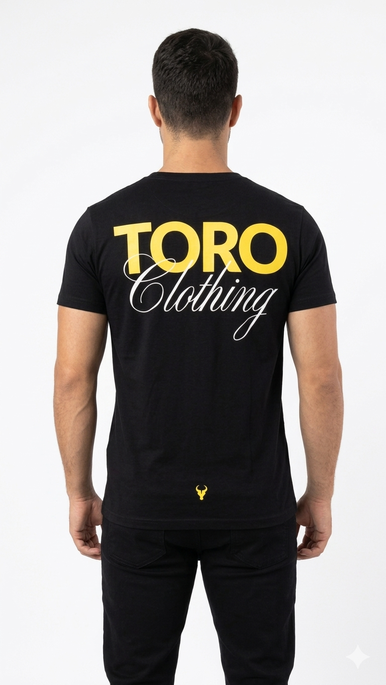 T-shirt Toro Clothing Yellow