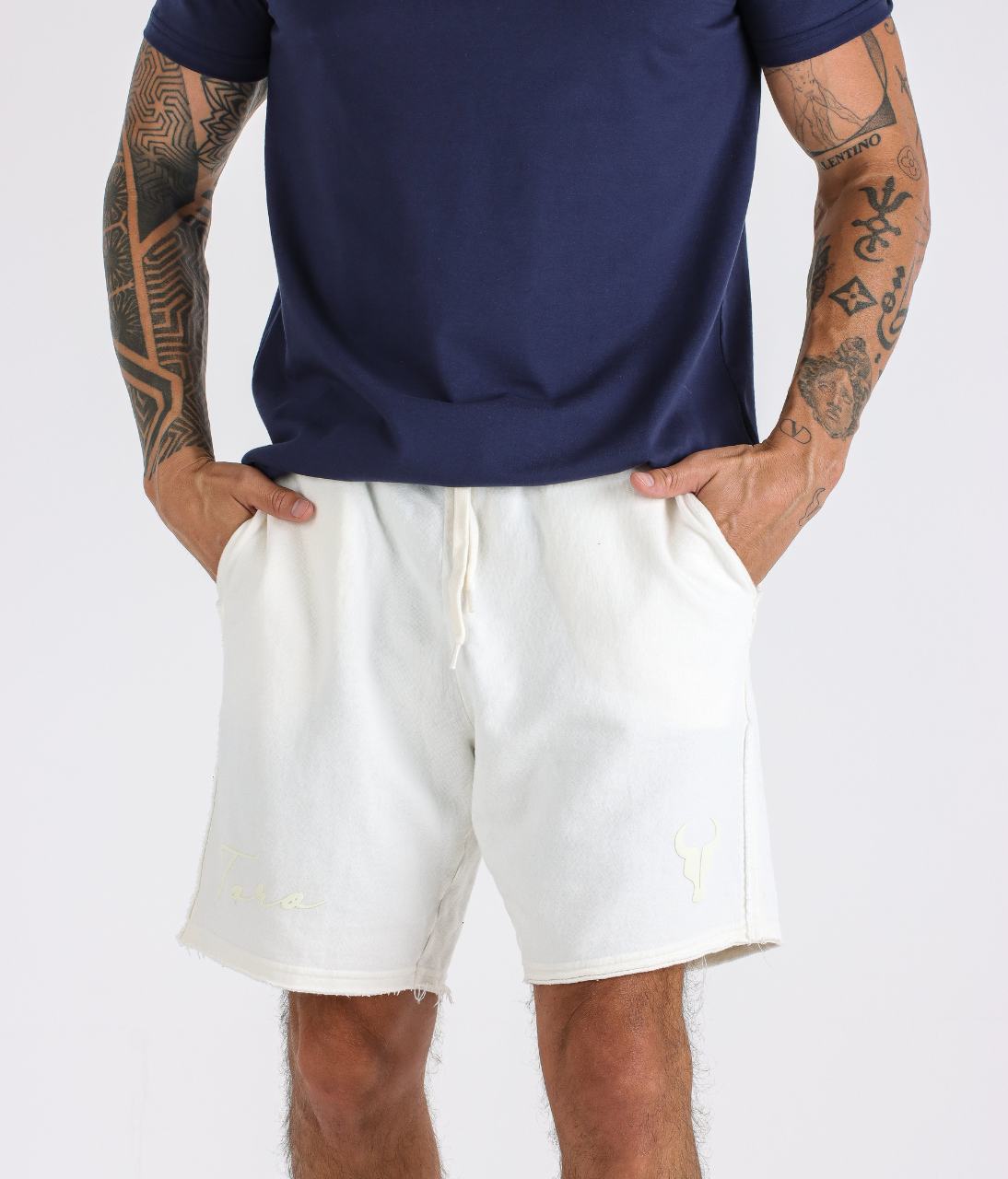 BERMUDA TORO Off White Logo