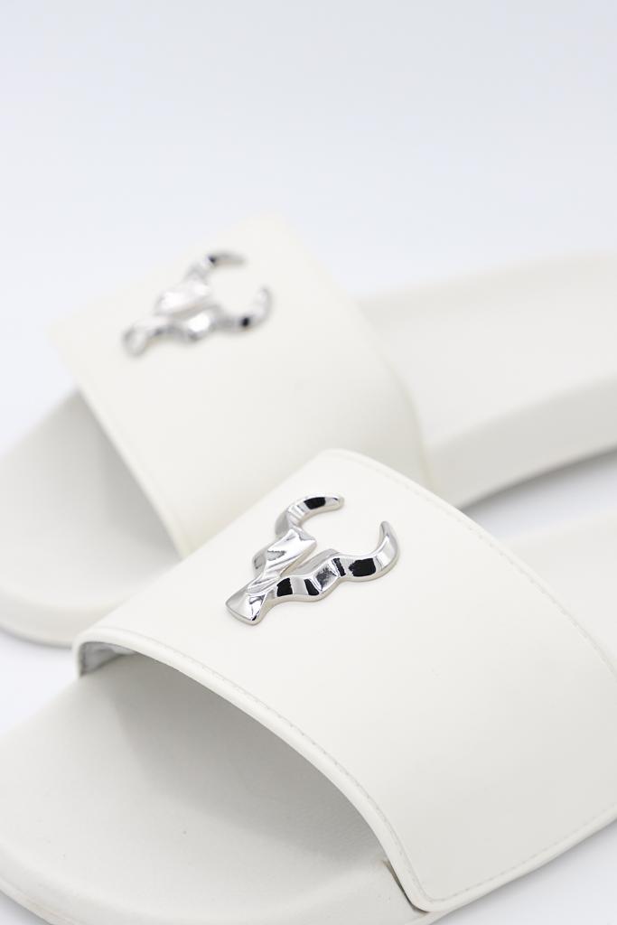 Chinelo Toro Slide Branco Atenas
