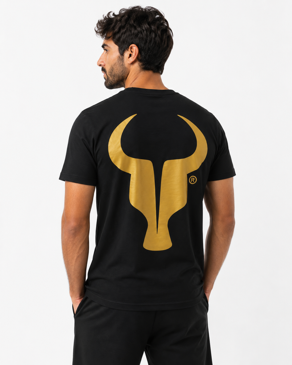 T-shirt Toro Icon Gold BLACK
