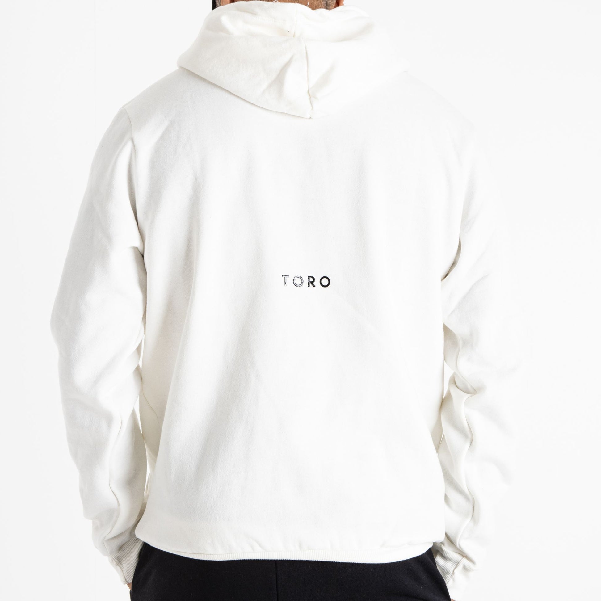 Moletom Toro Capuz  Básic Off White