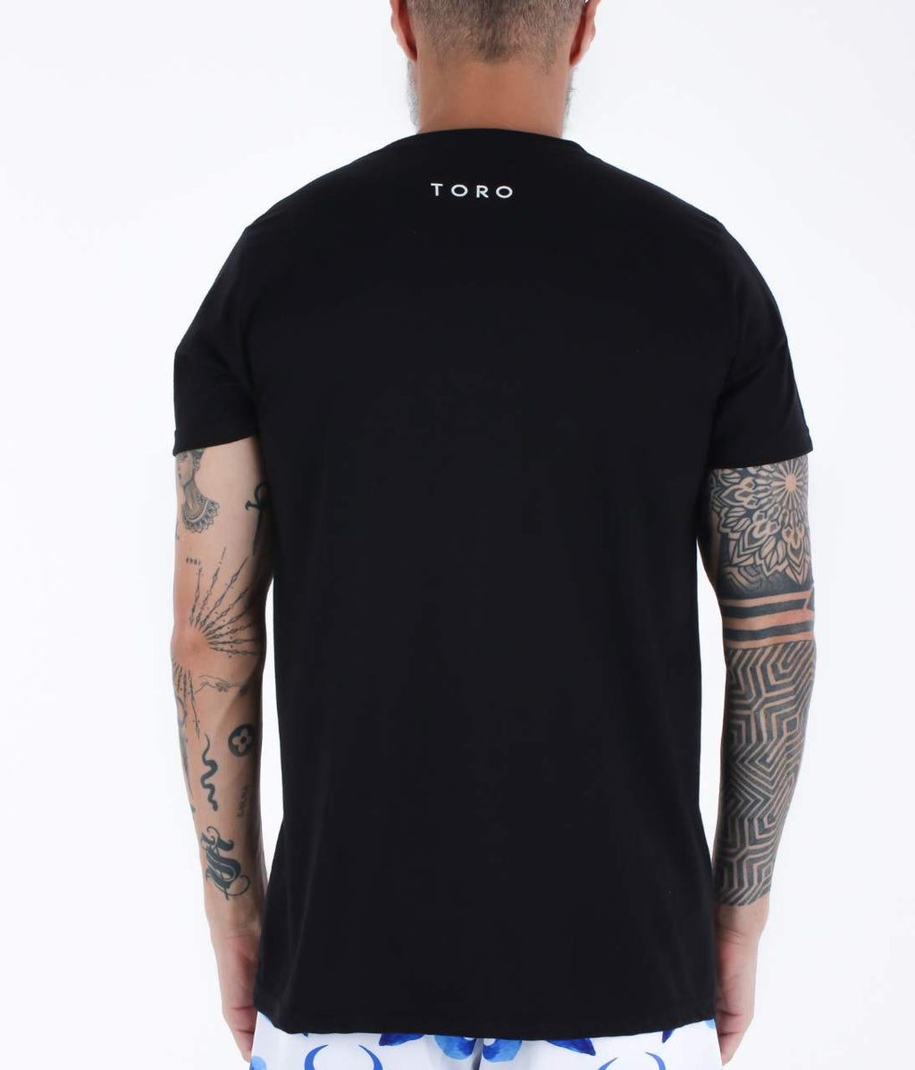 T-shirt Toro Black Luxo PIMA Gel Branco