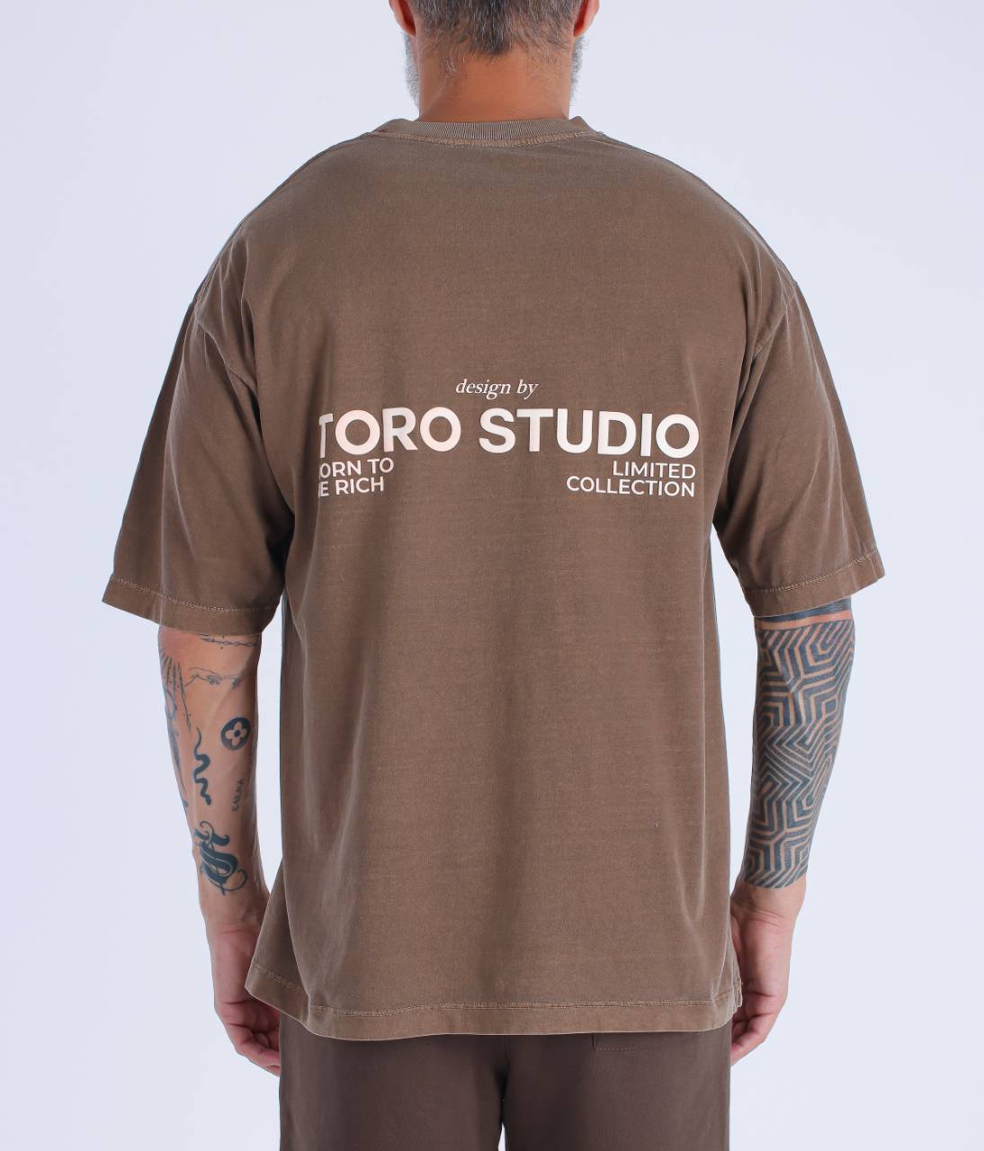 T-shirt Toro Over Studio Brown