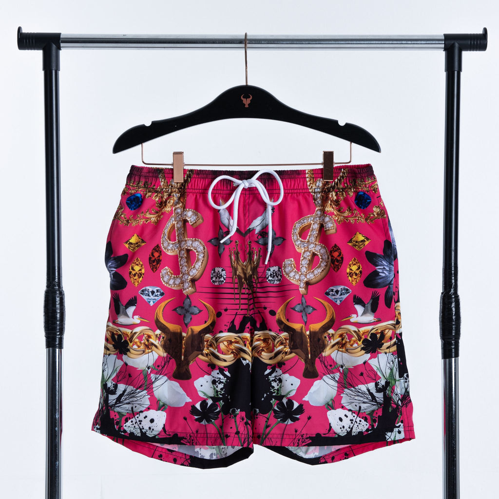 Short Toro Masculino Pink Fortune