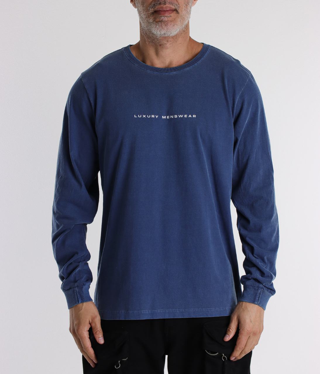 T-shirt Toro Stone M/L Luxury Menswear Blue