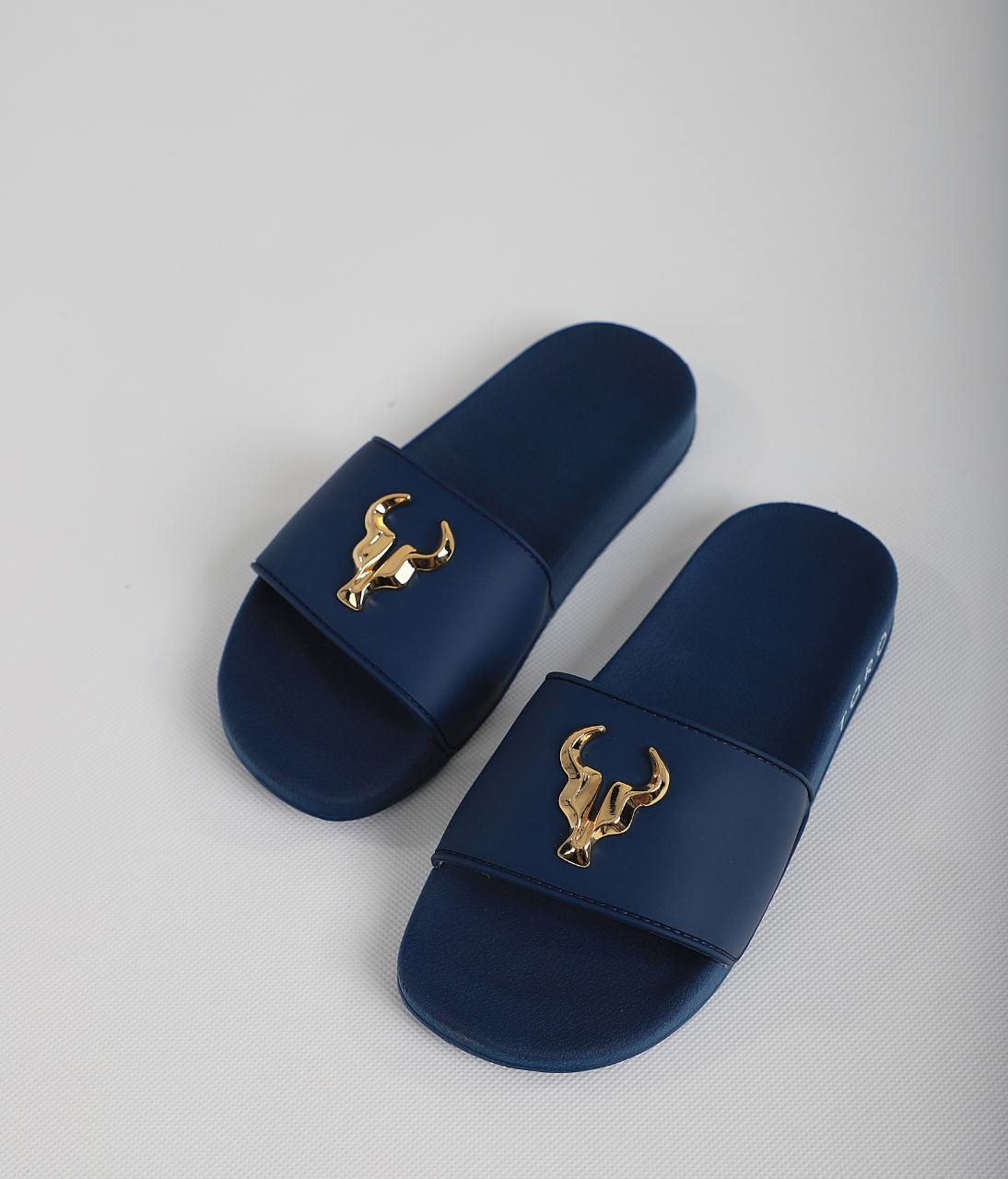 Chinelo Toro Slide Azul Poseidon