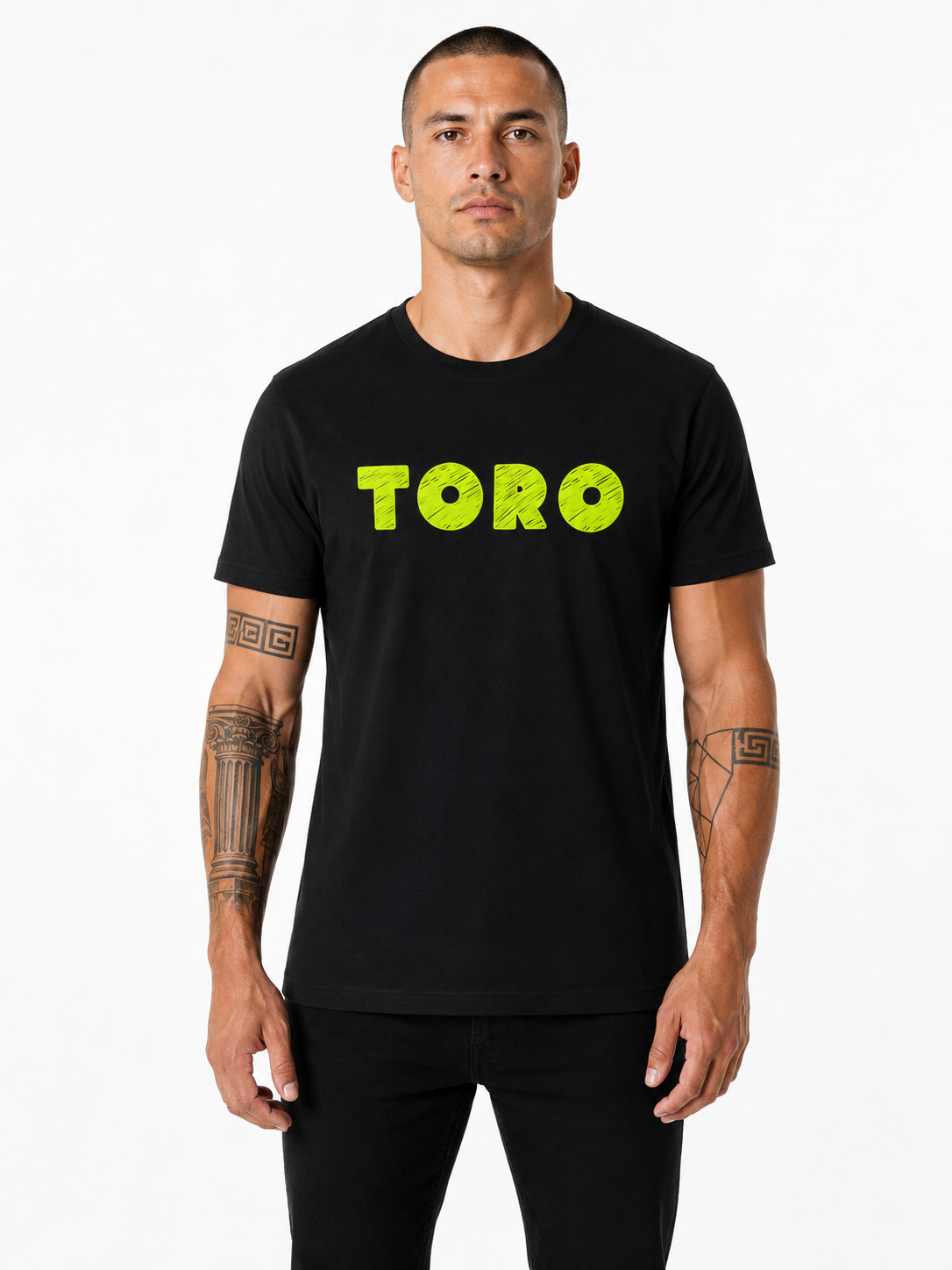 T-shirt Toro Sketch Verde Neon