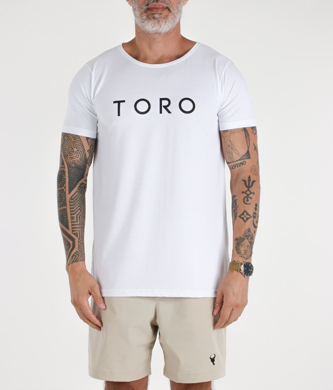 T-Shirt Toro Splash Fio Egípcio White