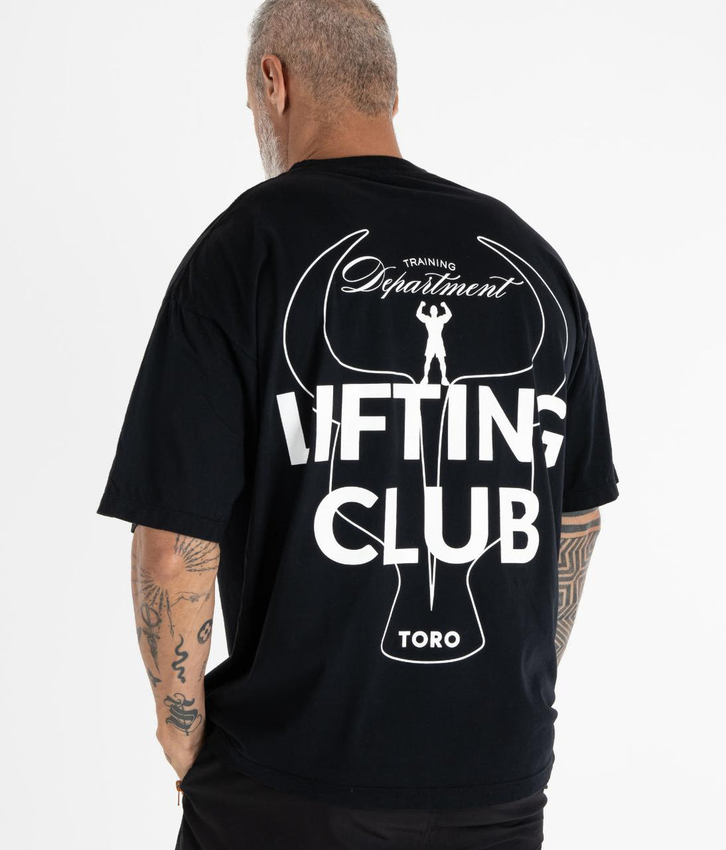 T-shirt Toro Lifting Club Over Black