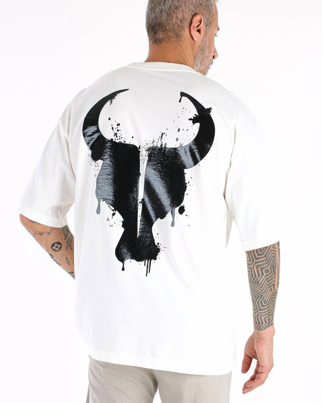 T-shirt Toro Over Splash Black Off/White