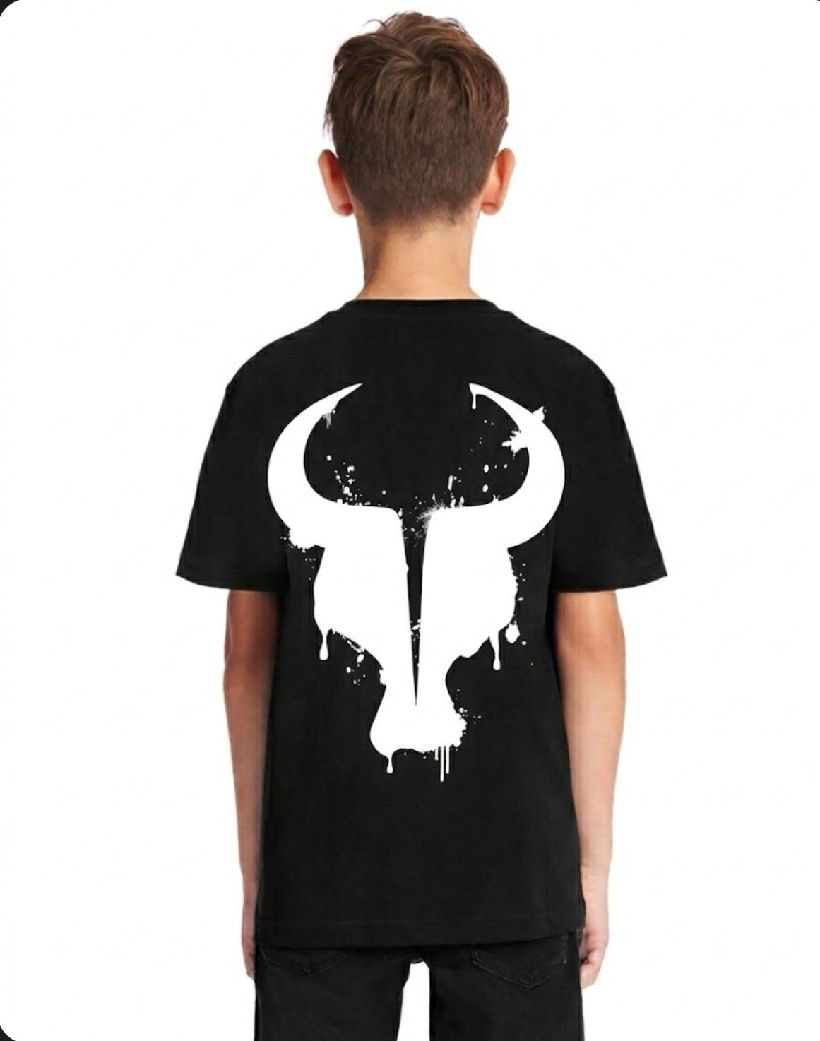 T-shirt Toro Kids Splash Black & White