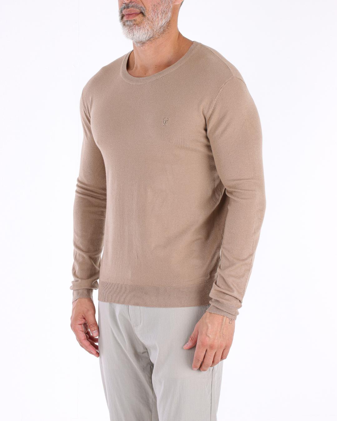 BLUSA TORO TOQUE DE CASHMERE BEGE