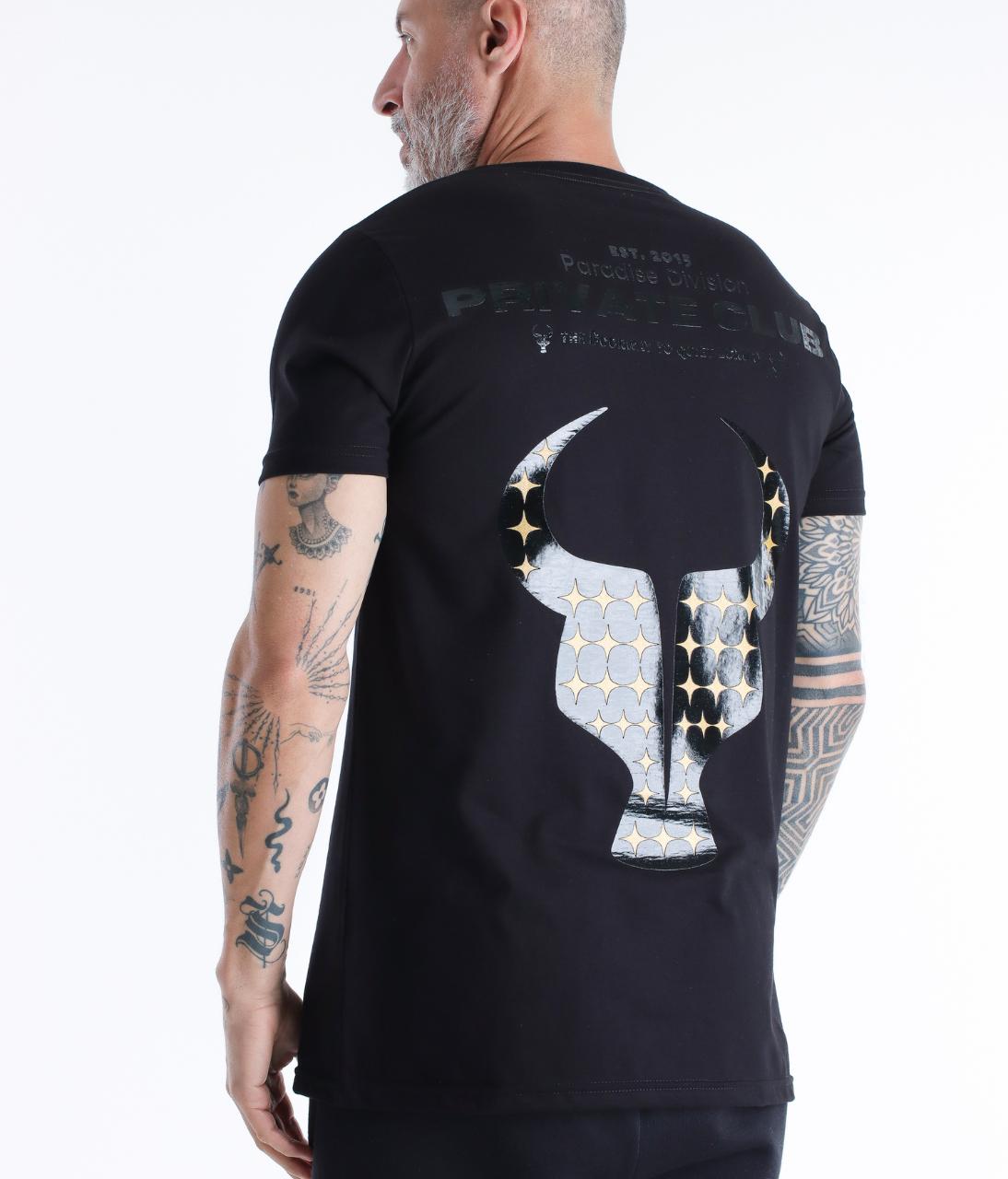 T-shirt Toro Private club Black GOLD