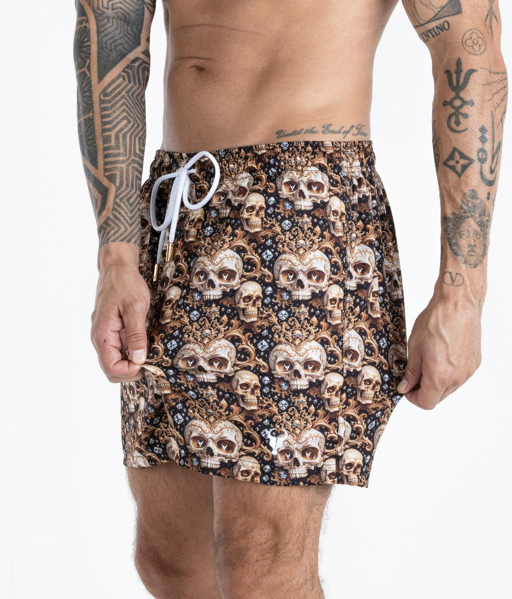Short Toro Masculino BAROQUE SKULL