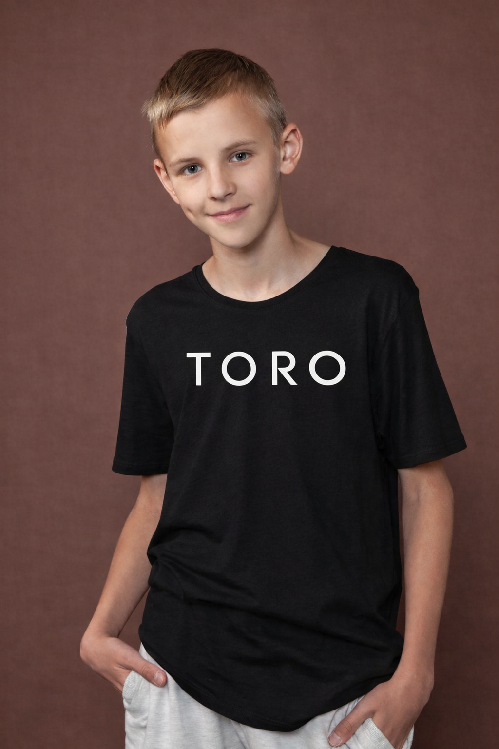 T-shirt Toro Kids Splash Black & White