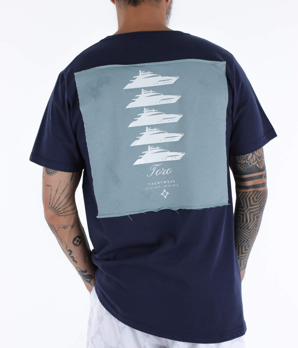 T-shirt Toro Azul C/ PATCH YACHT