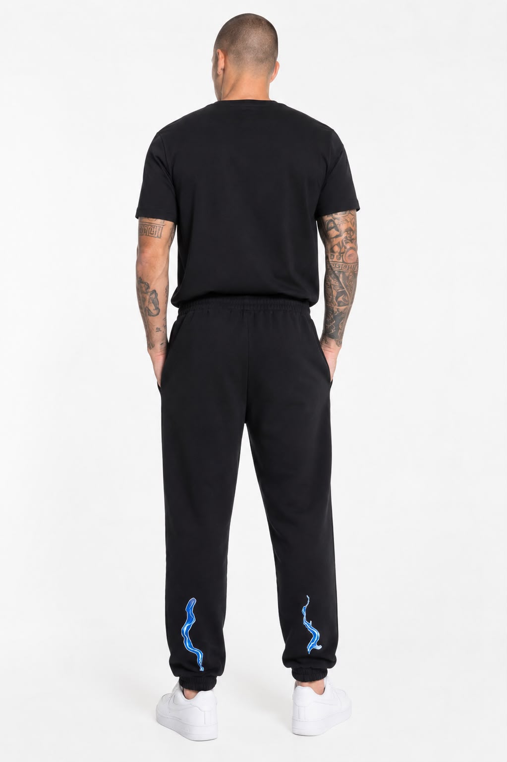 Calça Moletom Toro Black Splash Raios