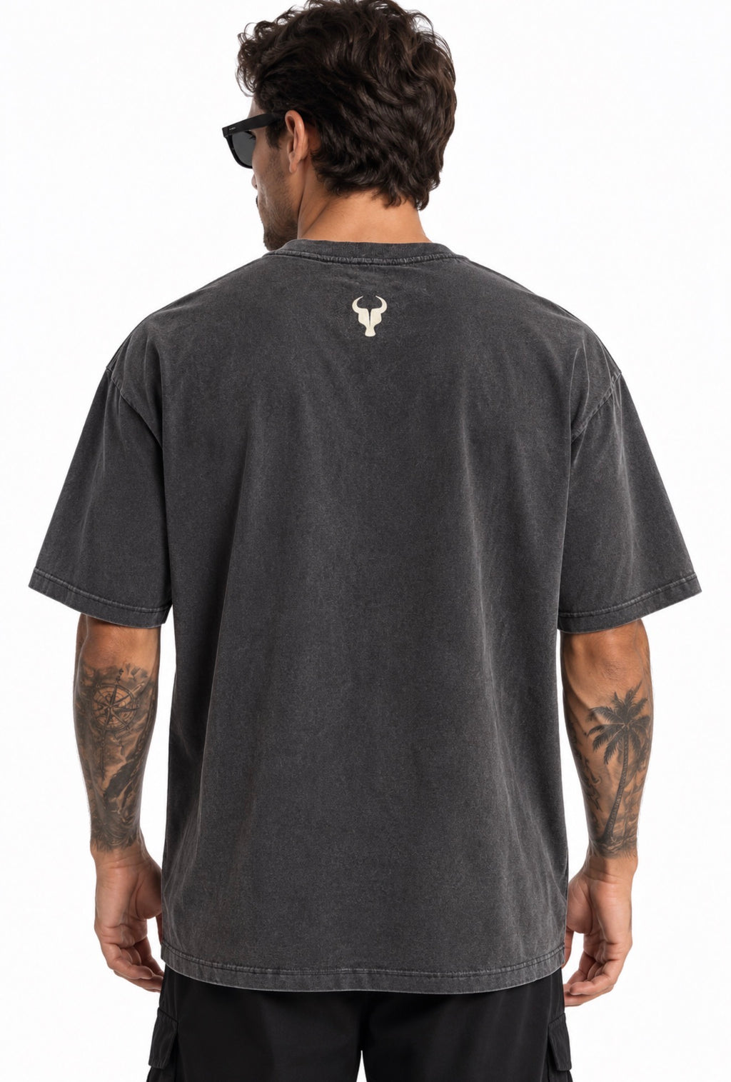T-Shirt  TORO BASIC OVERSIZED STONE