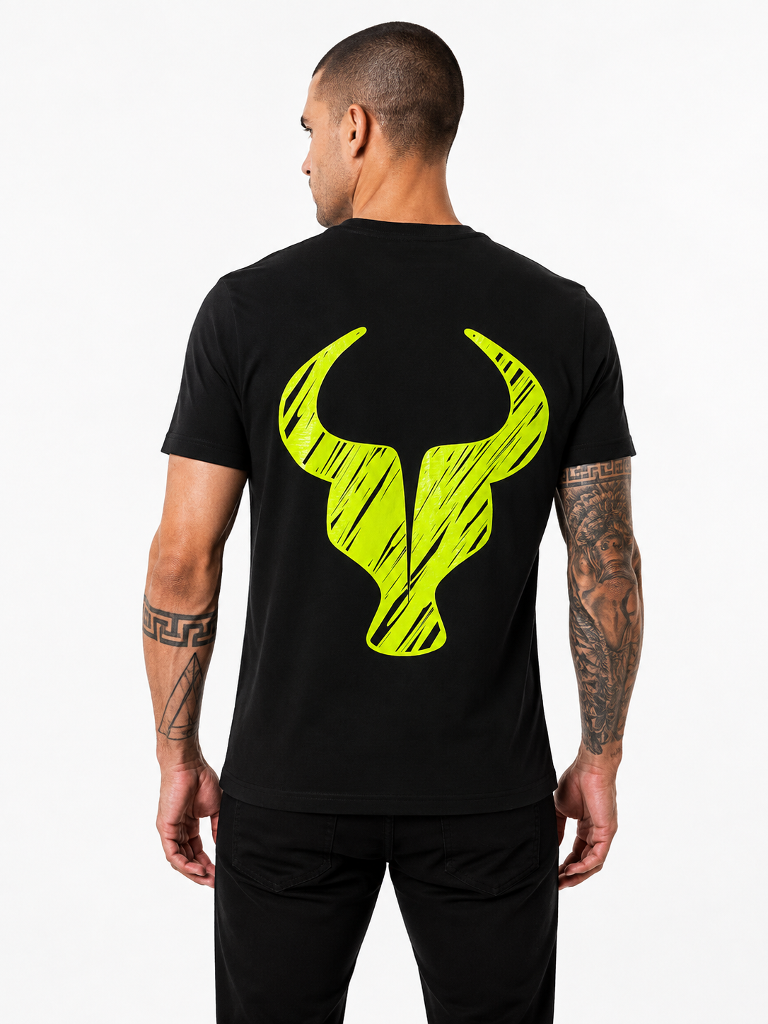 T-shirt Toro Sketch Verde Neon