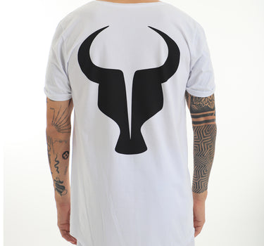 T-shirt Toro Longline Branca