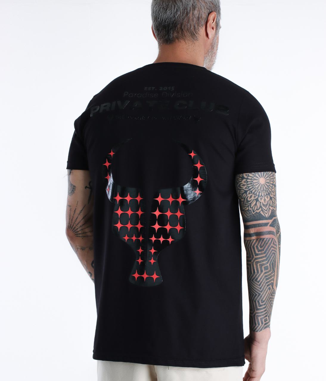 T-shirt Toro Private club Black Red
