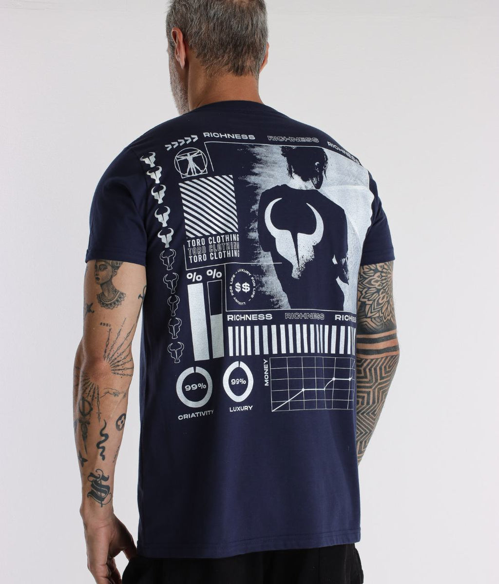 T-shirt Toro Richness Blue