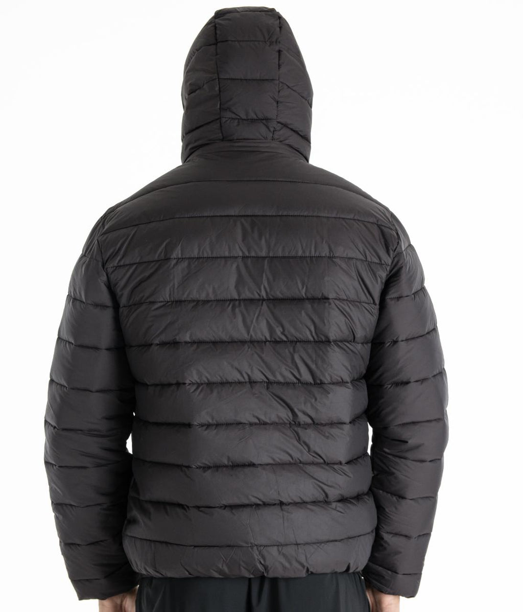 Jaqueta TORO Puffer Preta capuz destacável