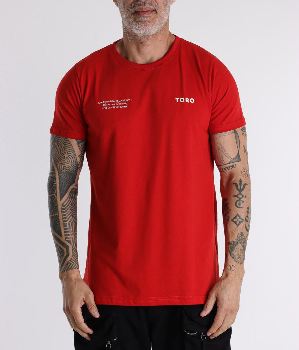 T-shirt Toro For Millionaire RED