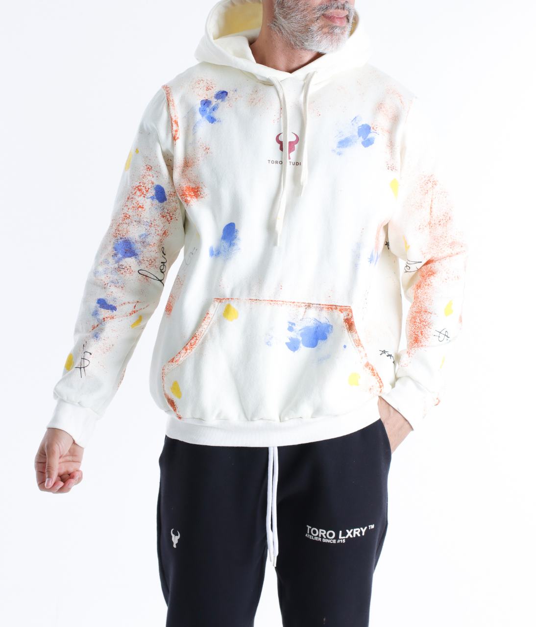 Moletom Toro Offwhite paint $