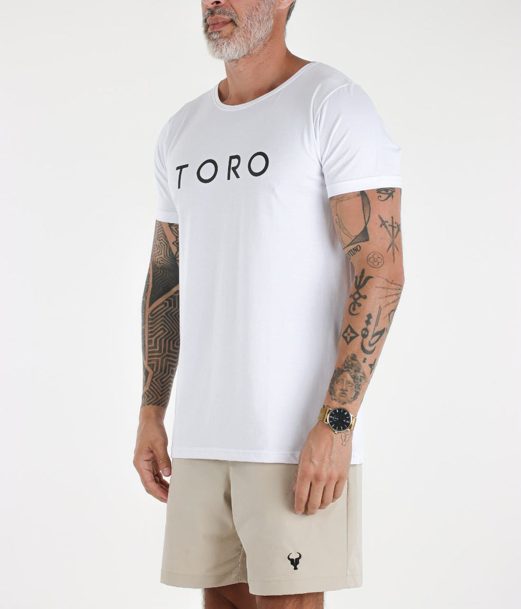 T-Shirt Toro Splash Fio Egípcio White