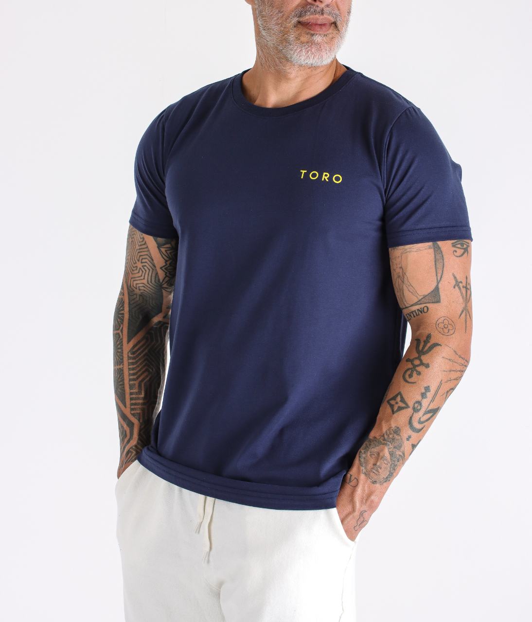 T-Shirt Toro Blue Grunge Yellow