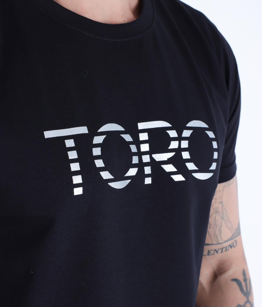 T-shirt Toro Future Prata  Black